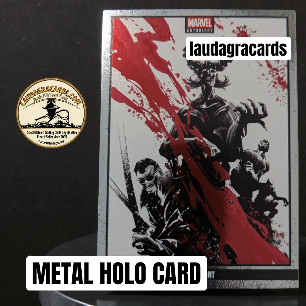 [ANTHMETAL 098] 098  Blood Hunt  - Metal Holo card
