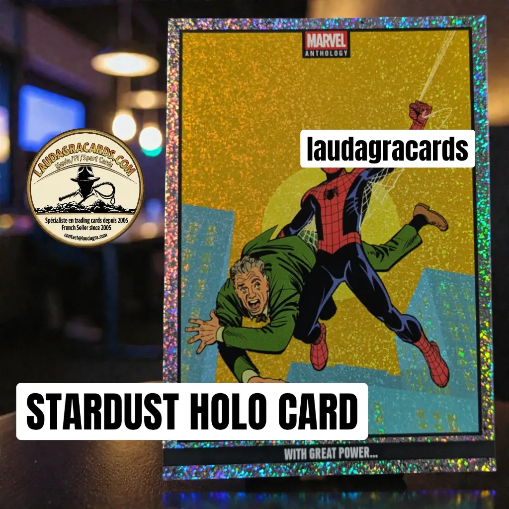 [ANTHSTAR 002] 002  With Great Power...  - Stardust Holo Card