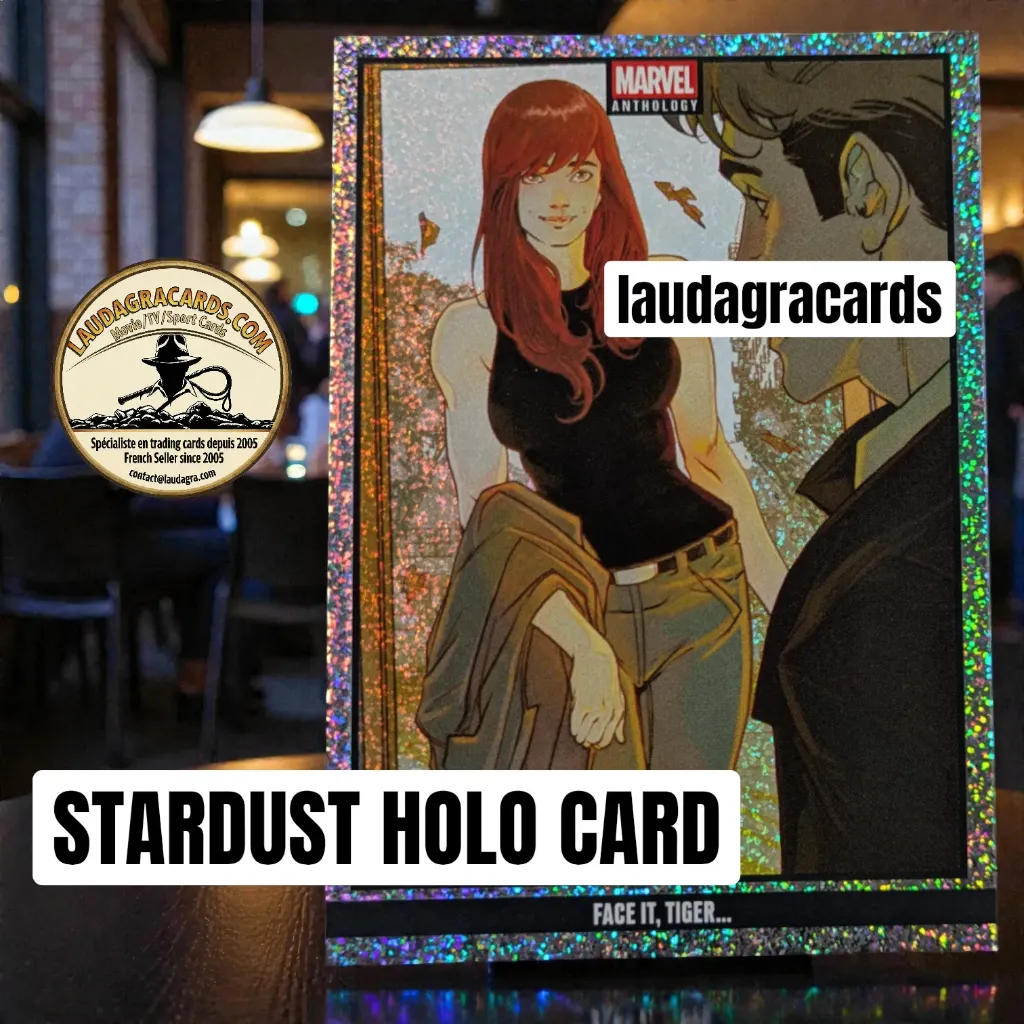[ANTHSTAR 009] 009  Face It, Tiger...  - Stardust Holo Card