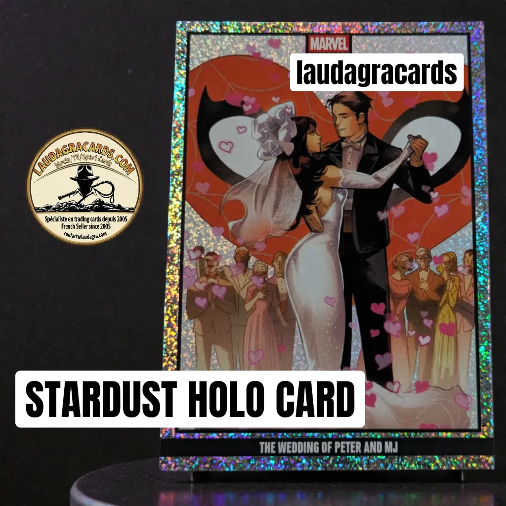 [ANTHSTAR 030] 030  The Wedding of Peter and MJ  - Stardust Holo Card