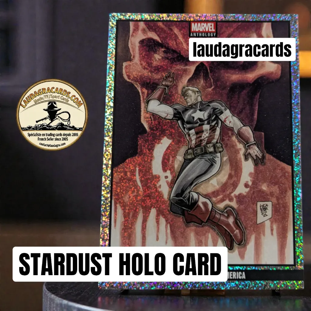 [ANTHSTAR 066] 066  The Death of Captain America  - Stardust Holo Card