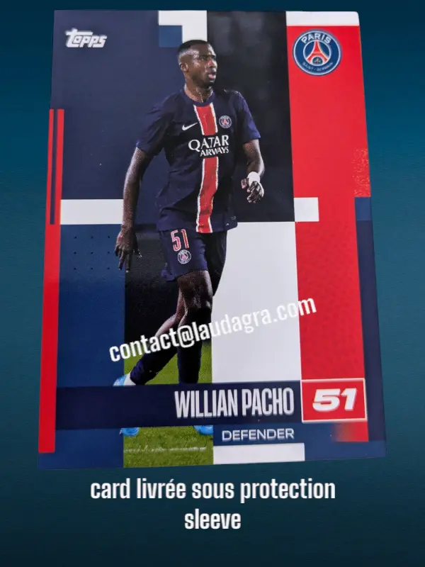 Willian Pacho Card N° 4
