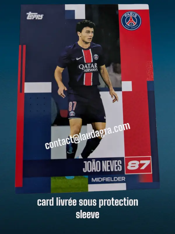 [psgteam2425_12] João Neves Card N° 12