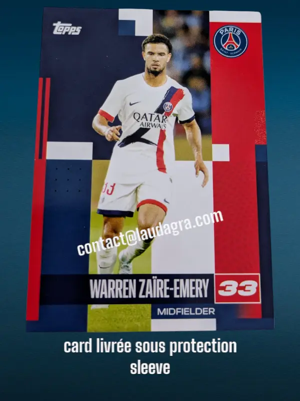 Warren Zaïre-Emery Card N° 15