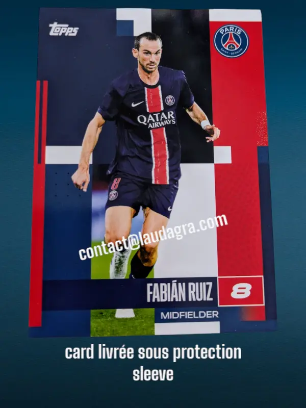Fabián Ruiz Card N° 17
