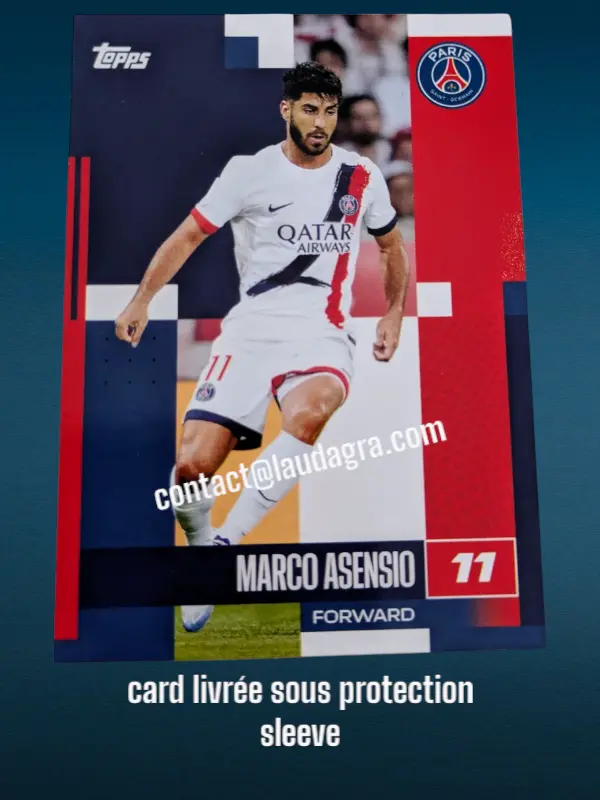 Marco Asensio Card N° 22