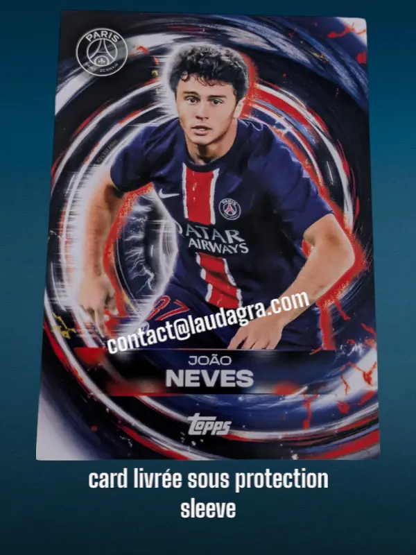 [psgteam2425_42] João Neves Card N° 42