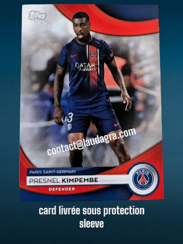 Presnel Kimpembe Card N° 8