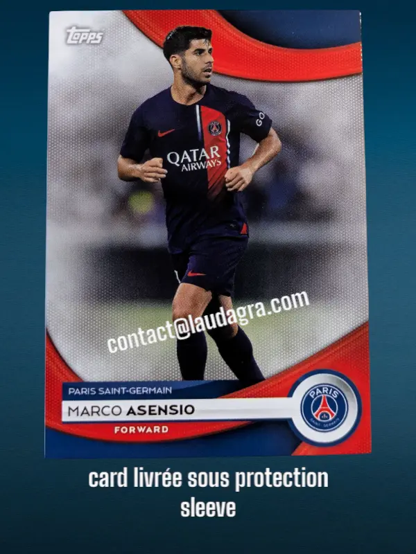 Marco Asensio Card N° 23