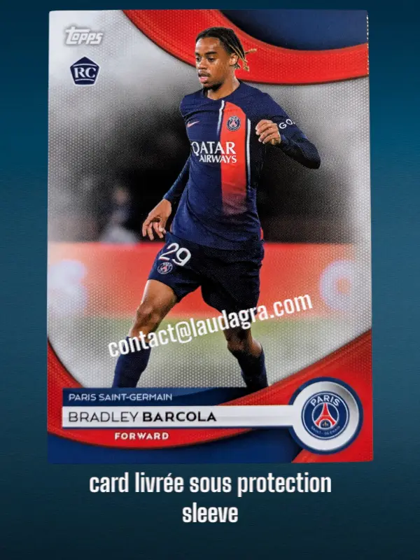 Bradley Barcola Card N° 25