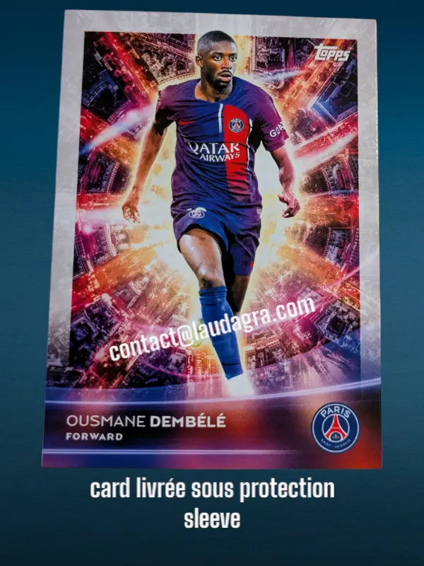 Ousmane Dembélé Card N° 33
