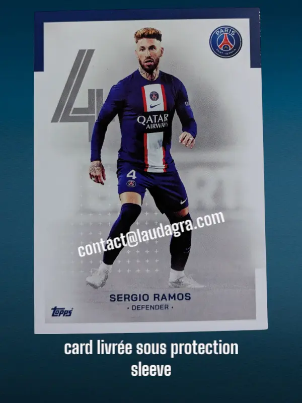 Sergio Ramos Card N° 2