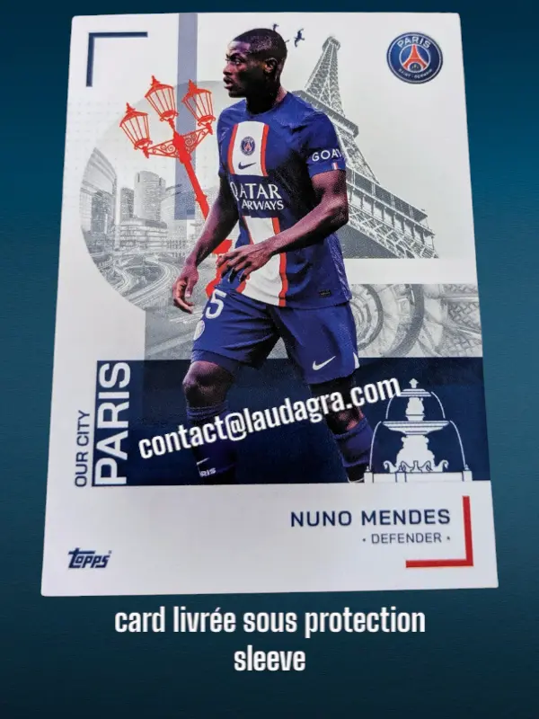Nuno Mendes Card N° 29