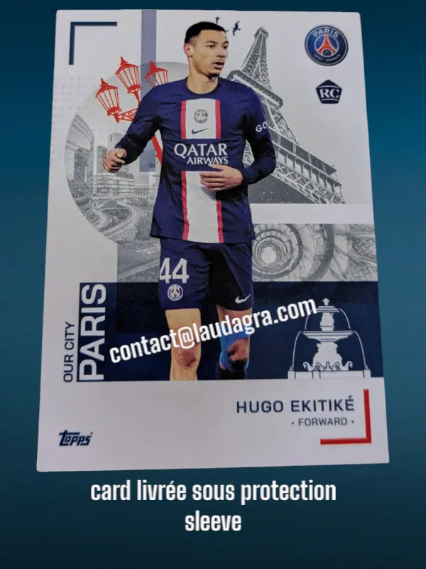 [psgteam2223_31] Hugo Ekitike Card N° 31