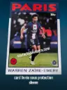 Warren Zaire Emery Card N° 36