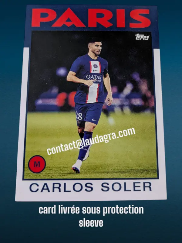 Carlos Soler Card N° 40
