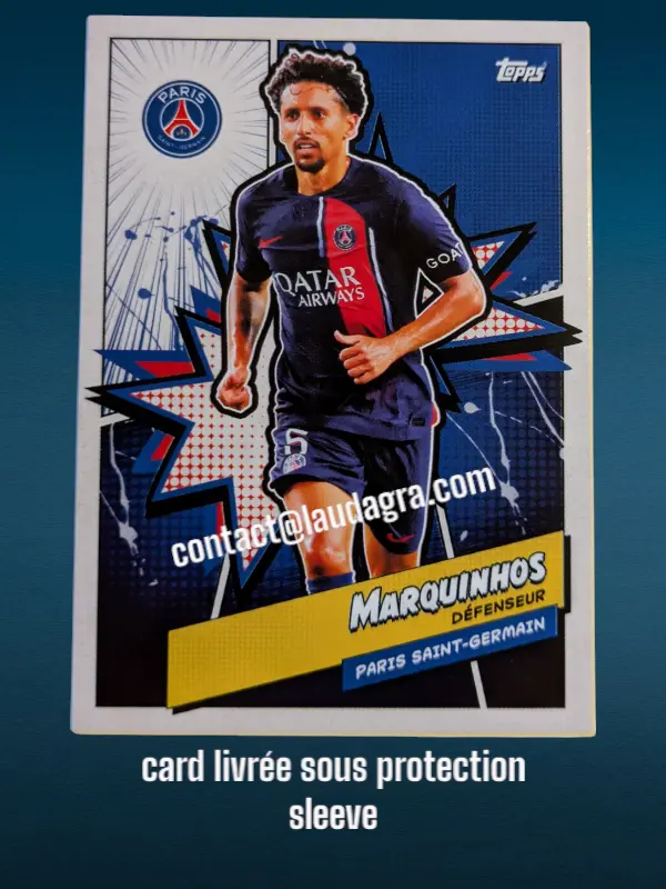 Marquinhos Card N° PSGH-1