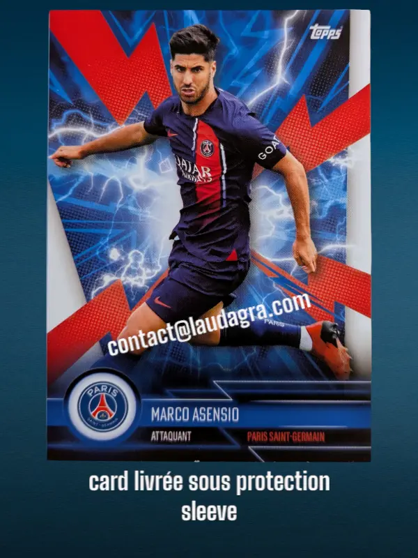Marco Asensio Card N° PSGS-4