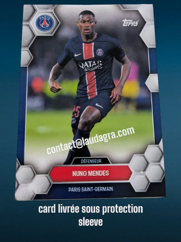 Nuno Mendes  Fan Set 24/25 Card N° 3
