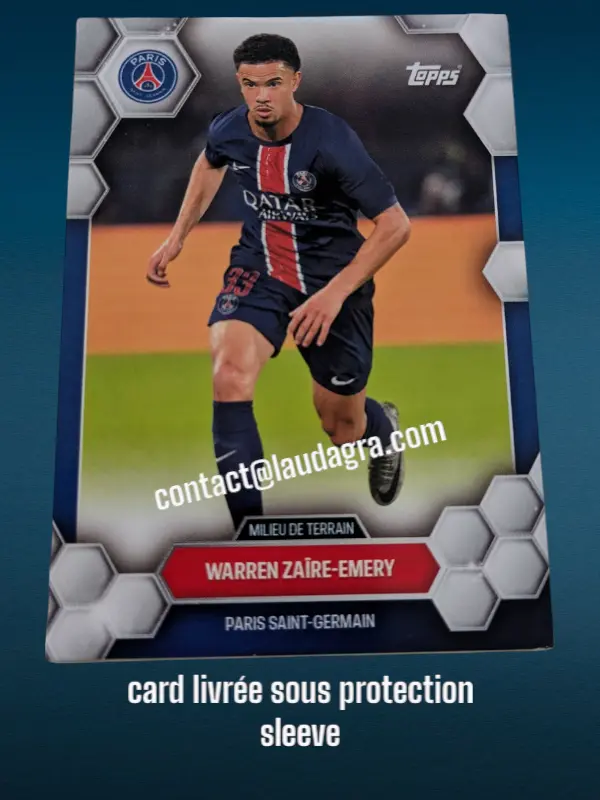 Warren Zaïre-Emery  Fan Set 24/25 Card N° 11