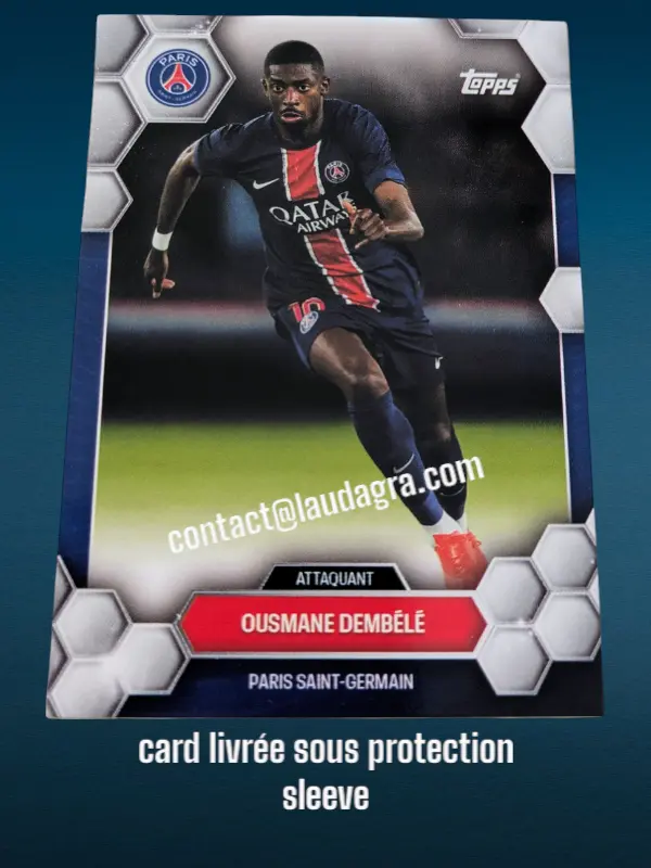 Ousmane Dembélé  Fan Set 24/25 Card N° 18