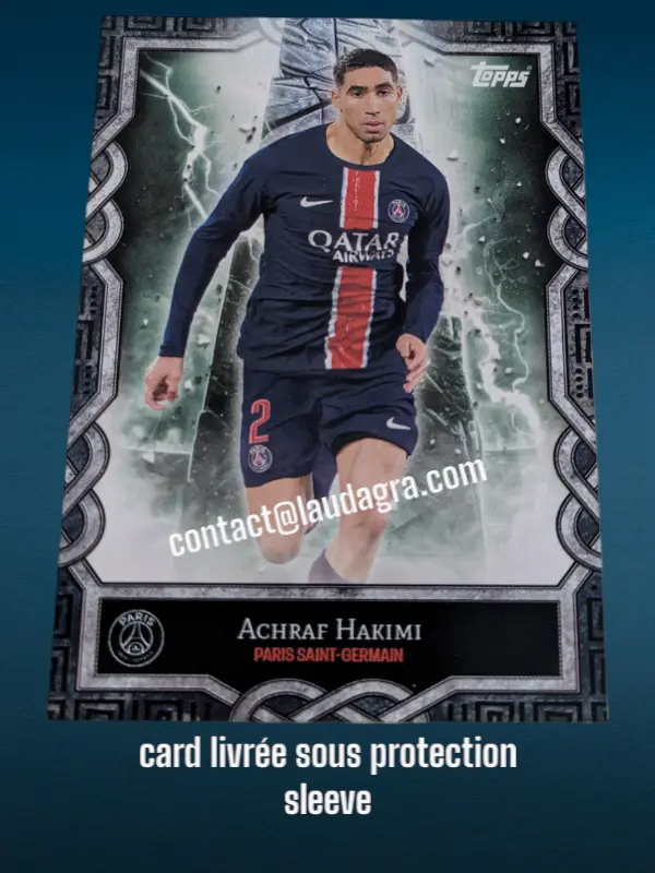 Achraf Hakimi  Fan Set 24/25 Card N° MO-4