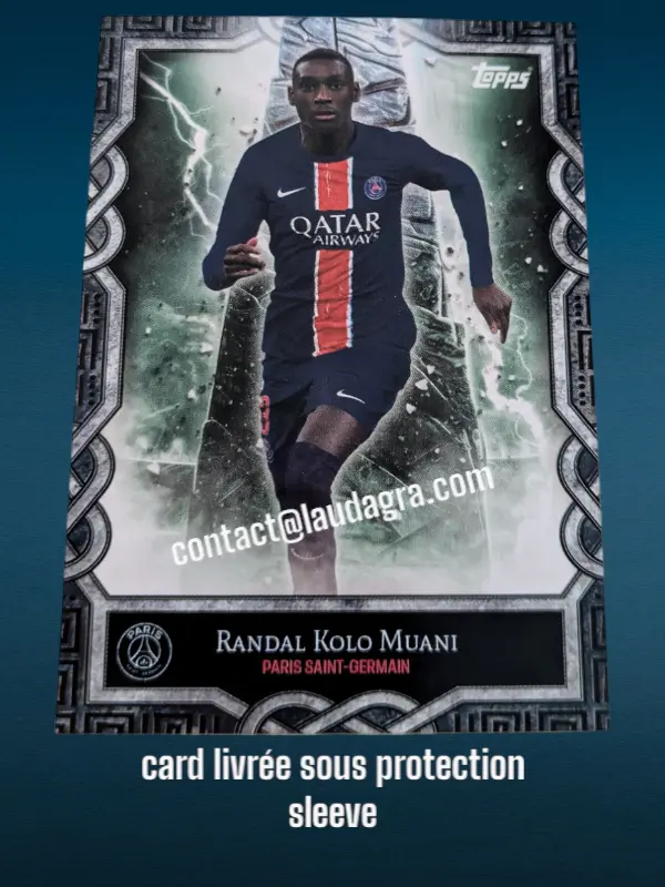 Randal Kolo Muani  Fan Set 24/25 Card N° MO-10