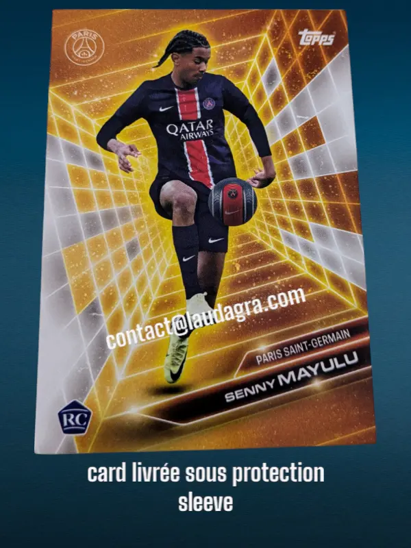 Senny Mayulu  - Rookie Fan Set 24/25 Card N° GF-4