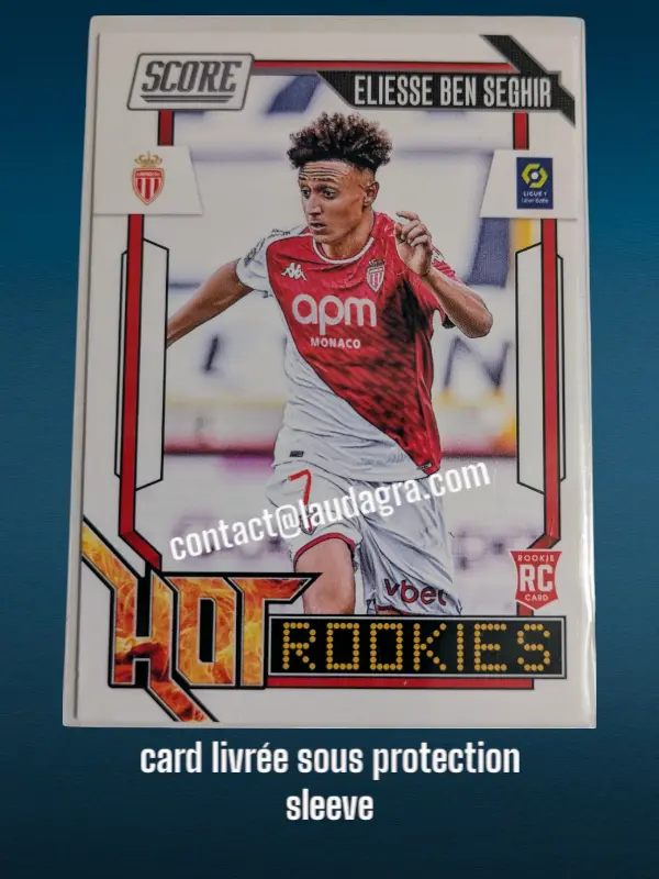 [HOTROOKIES24 N° 1] 1. Eliesse Ben Seghir (AS Monaco) Rookie Card