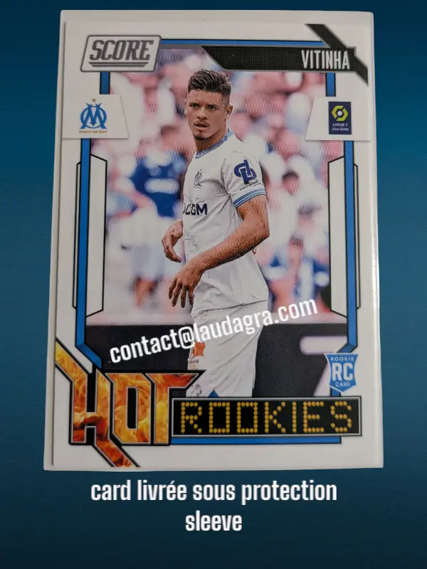 [HOTROOKIES24 N° 11] 11. Vitinha (Olympique de Marseille) Rookie Card