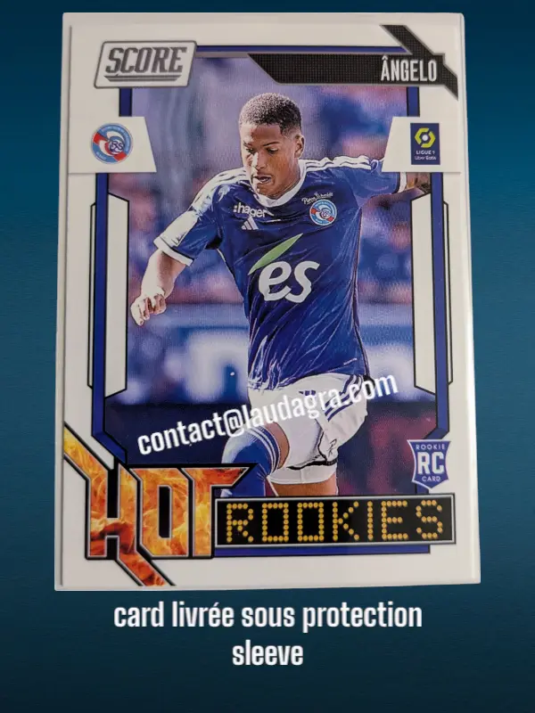 [HOTROOKIES24 N° 16] 16. Ângelo (RC Strasbourg Alsace) Rookie Card