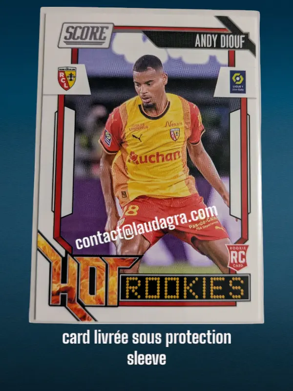 [HOTROOKIES24 N° 17] 17. Andy Diouf (RC Lens) Rookie Card