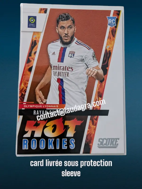 [HOT2223-06] Rayan Cherki  N° 6  Olympique Lyonnais