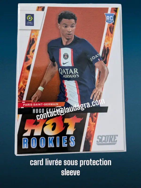 Hugo Ekitike  N° 17  Paris Saint-Germain