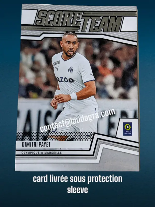 Dimitri Payet N° 9 Olympique de Marseille  Score Team 22/23
