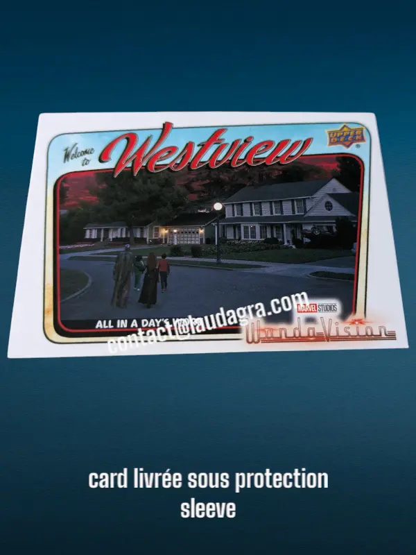 [WANDAVIS_PR-3 ] All in a day's work Wandavision Card N° PR-3 