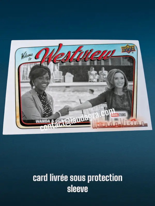 Wanda and Geraldine Wandavision Card N° PR-7 