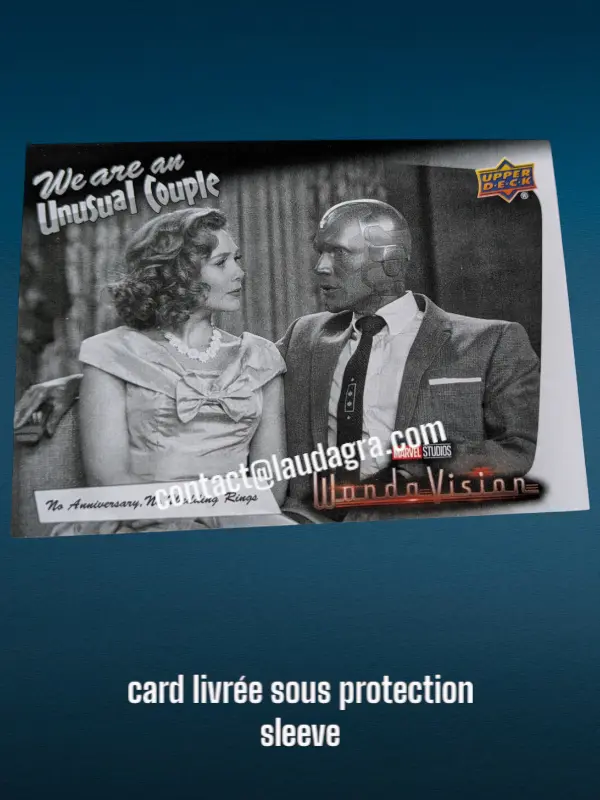 [WANDAVIS_WV-13] No Anniversary, No Wedding Rings Wandavision Card N° WV-13
