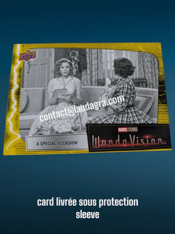 Parallel Card Mind Stone Yellow A Special Occasion Wandavision Card N° 5
