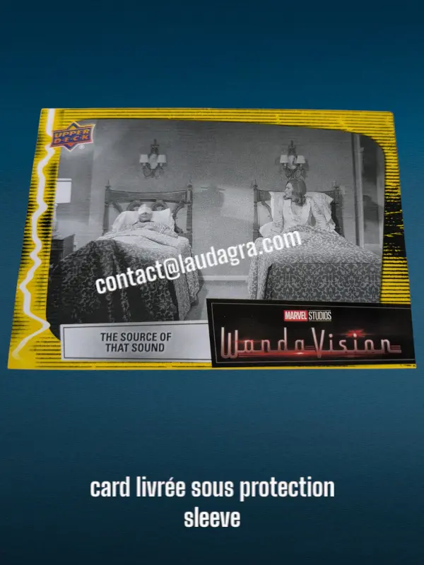 Parallel Card Mind Stone Yellow The Source of That Sound Wandavision Card N° 11