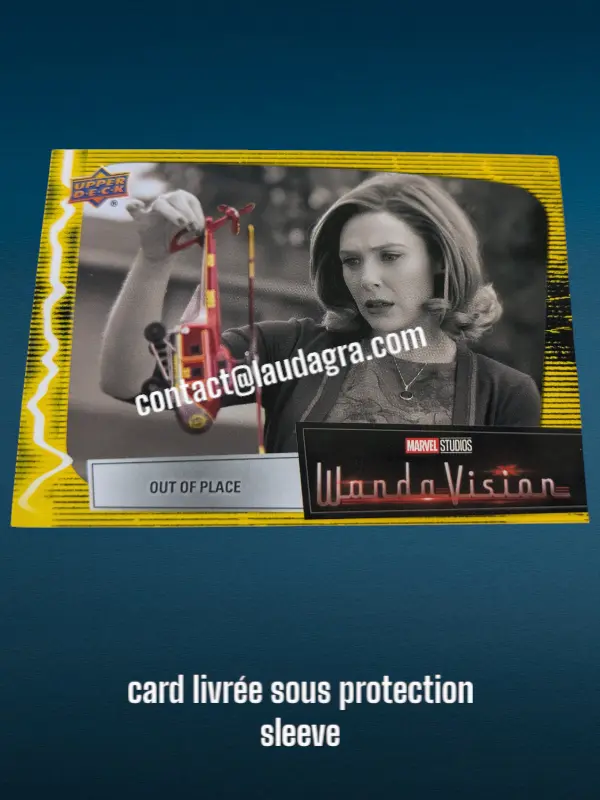 Parallel Card Mind Stone Yellow Out of Place Wandavision Card N° 13
