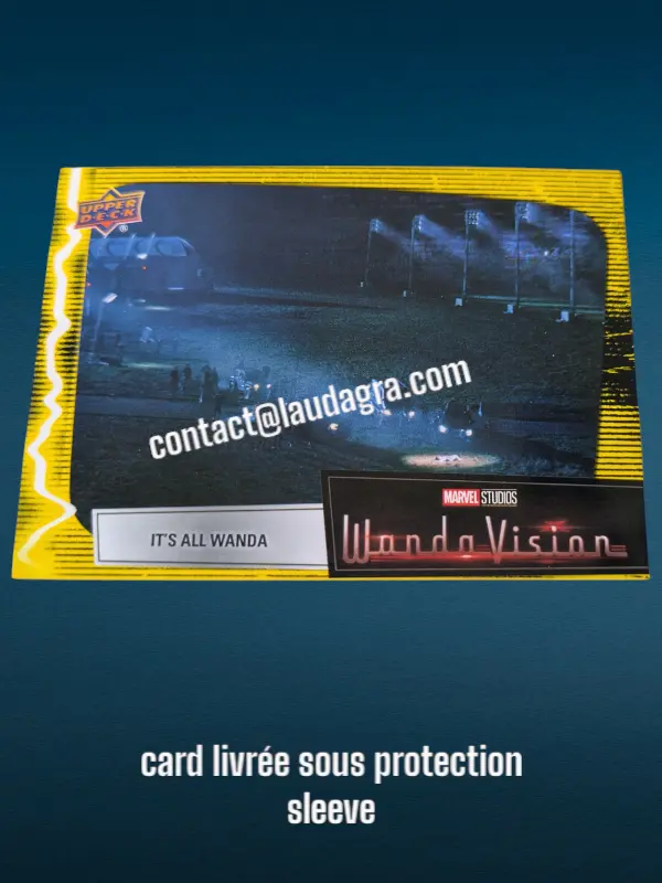Parallel Card Mind Stone Yellow It’s All Wanda Wandavision Card N° 29
