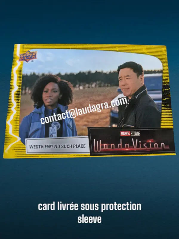 Parallel Card Mind Stone Yellow Westview? No Such Place Wandavision Card N° 30