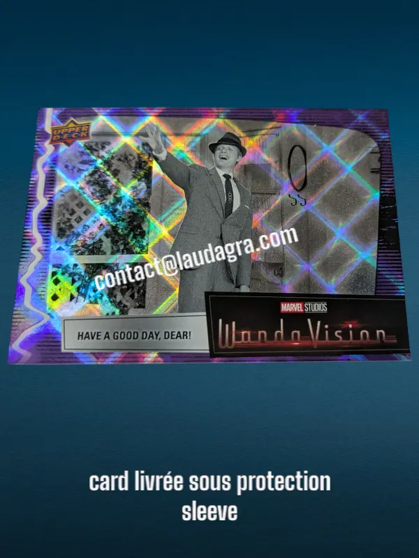 [WANDAVIS_P03] Parallel Card Purple Spell Have a Good Day, Dear! Wandavision Card N° 3