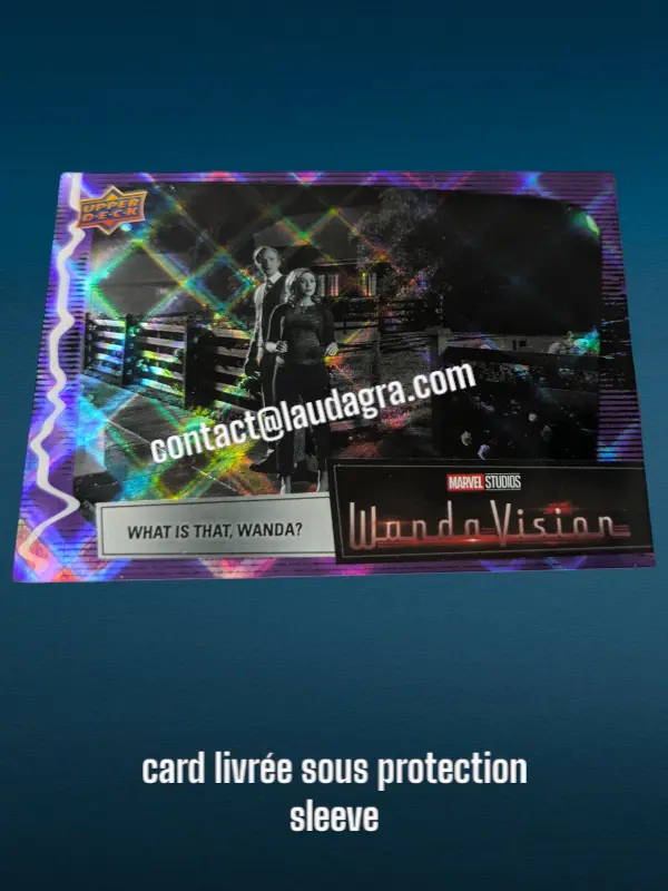 [WANDAVIS_P19] Parallel Card Purple Spell What Is That, Wanda? Wandavision Card N° 19