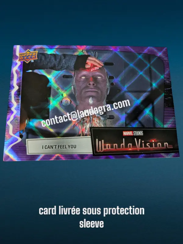 Parallel Card Purple Spell I Can’t Feel You Wandavision Card N° 73