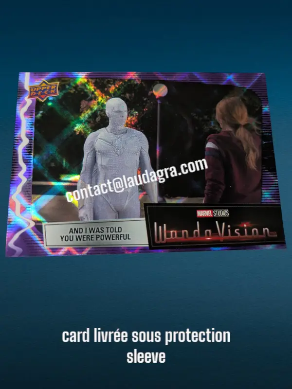 Parallel Card Purple Spell And I Was Told You Were Powerful Wandavision Card N° 78