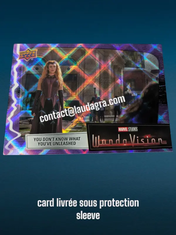 Parallel Card Purple Spell You Don’t Know What You’ve Unleashed Wandavision Card N° 87