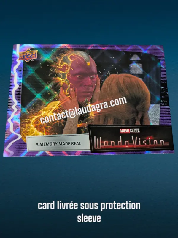 Parallel Card Purple Spell A Memory Made Real Wandavision Card N° 88
