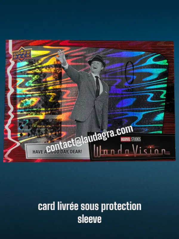 [WANDAVIS_R03] Parallel Card Scarlet Red Have a Good Day, Dear! Wandavision Card N° 3